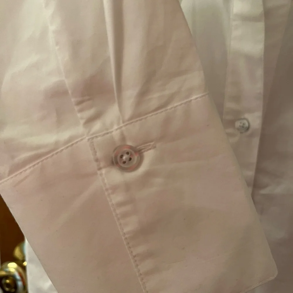 Talbots Classic White popover cotton tunic - Picture 7 of 7